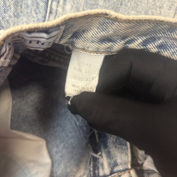 Vintage Palmettos Mom Jeans Womens  11 Acid Wash Cotton High Rise Tapered 25X28 - Picture 12 of 12